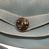 エルメス HERMES リンディ30 ▢K刻 ブルー トリヨン レディース ショルダーバッグ