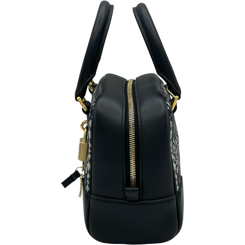 ロエベ LOEWE アマソナ16 スクエア ブラック アナグラムジャカード