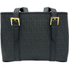 フェンディ FENDI ズッキーノハンドバッグ 8BH237 ブラック コーティングキャンバス レディース ハンドバッグ