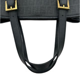 フェンディ FENDI ズッキーノハンドバッグ 8BH237 ブラック コーティングキャンバス レディース ハンドバッグ