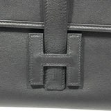 エルメス HERMES ジジェエラン29 A刻印 ブラック スイフト メンズ クラッチバッグ