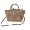 ボッテガ・ヴェネタ BOTTEGA VENETA ミニ カバ 781670 ピンク ラムレザー レディース ハンドバッグ