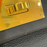 エルメス HERMES サックヴァンキャトル29 D刻印 ブラック トゴ/スイフト レディース ハンドバッグ