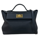 エルメス HERMES サックヴァンキャトル29 D刻印 ブラック トゴ/スイフト レディース ハンドバッグ