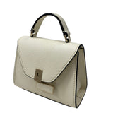 ヴァレクストラ VALEXTRA イジィデ ベルト ホワイト カーフ レディース ショルダーバッグ