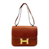 エルメス HERMES コンスタンス25 □C刻 ブリック ゴールド金具 シェーブル レディース ショルダーバッグ