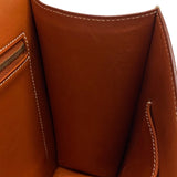 エルメス HERMES コンスタンス25 □C刻 ブリック ゴールド金具 シェーブル レディース ショルダーバッグ