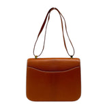エルメス HERMES コンスタンス25 □C刻 ブリック ゴールド金具 シェーブル レディース ショルダーバッグ