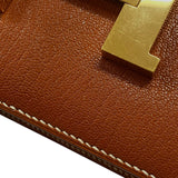 エルメス HERMES コンスタンス25 □C刻 ブリック ゴールド金具 シェーブル レディース ショルダーバッグ