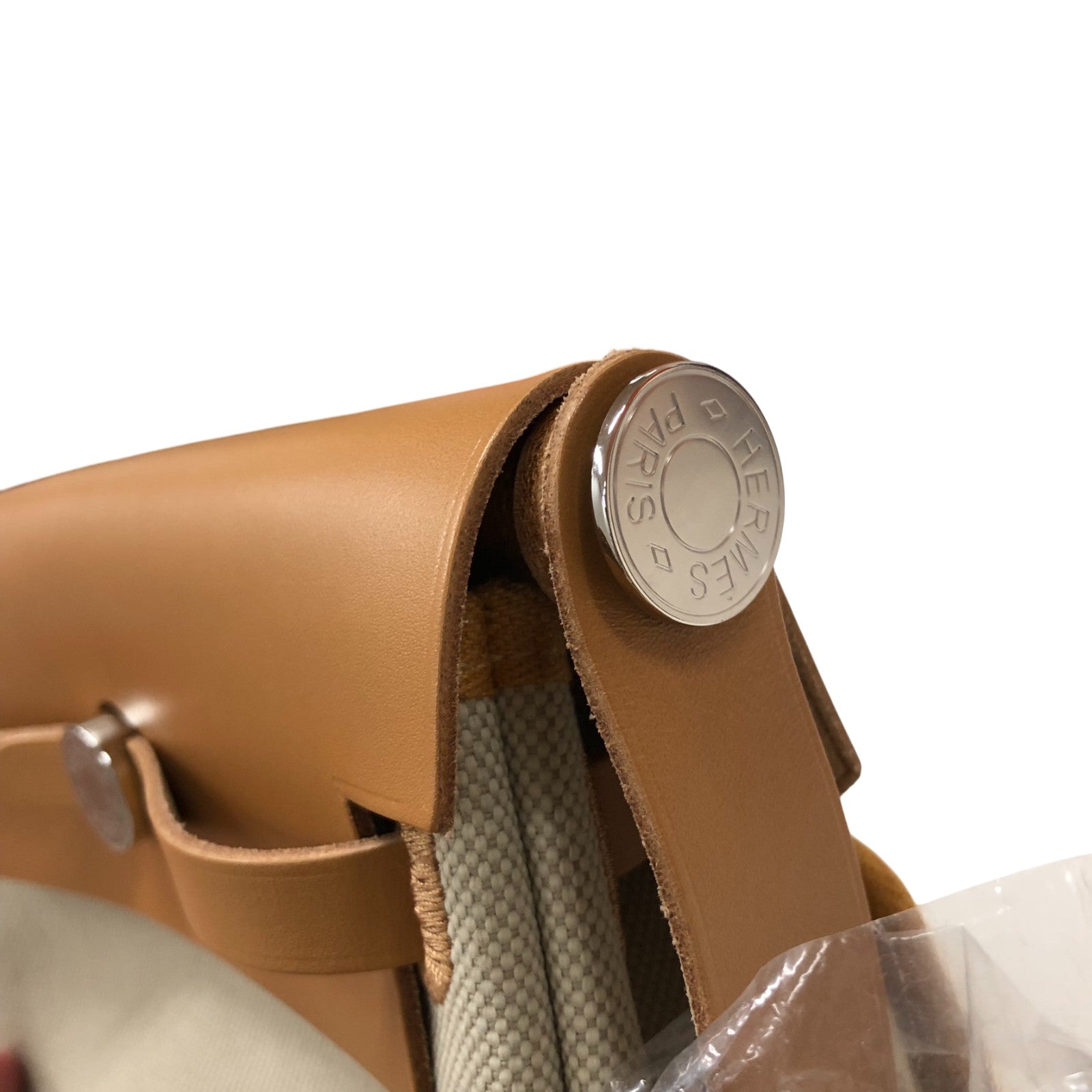エルメス HERMES エールバッグ 替えバッグのみ エールバッグ ハンドバッグ カバン  ショルダーバッグ トワルアッシュ ベージュ 美品 エルメス HERMES エールバッグジップミニ K刻印 ベージュ・ナチュラル