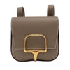 エルメス HERMES デッラカヴァッレリア ミニ B刻 エトゥープ ゴールド金具 エプソン レディース ショルダーバッグ