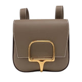 エルメス HERMES デッラカヴァッレリア ミニ B刻 エトゥープ ゴールド金具 エプソン レディース ショルダーバッグ
