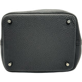 エルメス HERMES ピコタンロックMM Y刻印 ブラック シルバー金具 トリヨン レディース ハンドバッグ