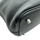 エルメス HERMES ピコタンロックMM Y刻印 ブラック シルバー金具 トリヨン レディース ハンドバッグ