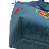 ルイ・ヴィトン LOUIS VUITTON ウィークエンド・トート 草間彌生 M21717 ブルー トリヨンレザー ユニセックス トートバッグ