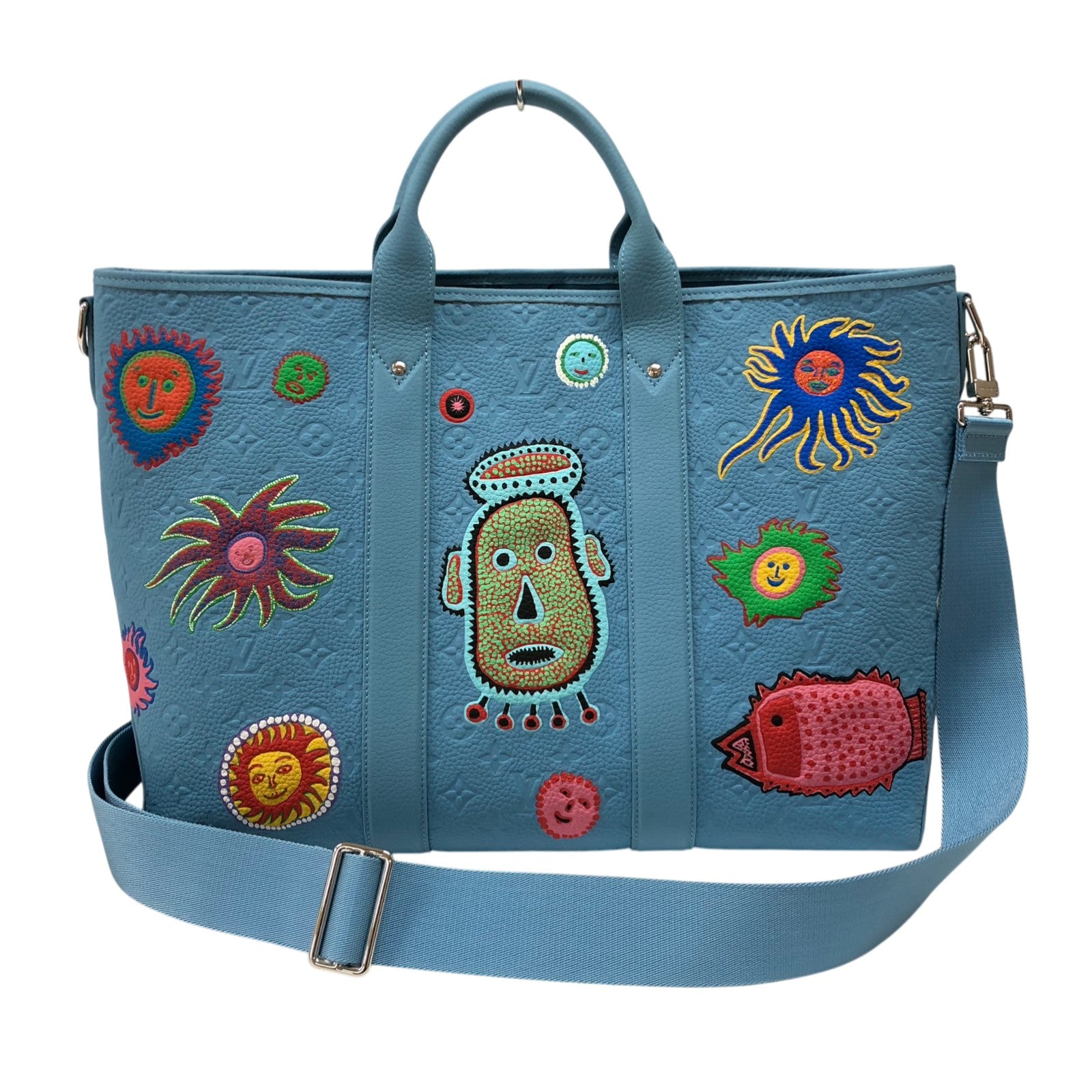 ルイ・ヴィトン LOUIS VUITTON ウィークエンド・トート 草間彌生