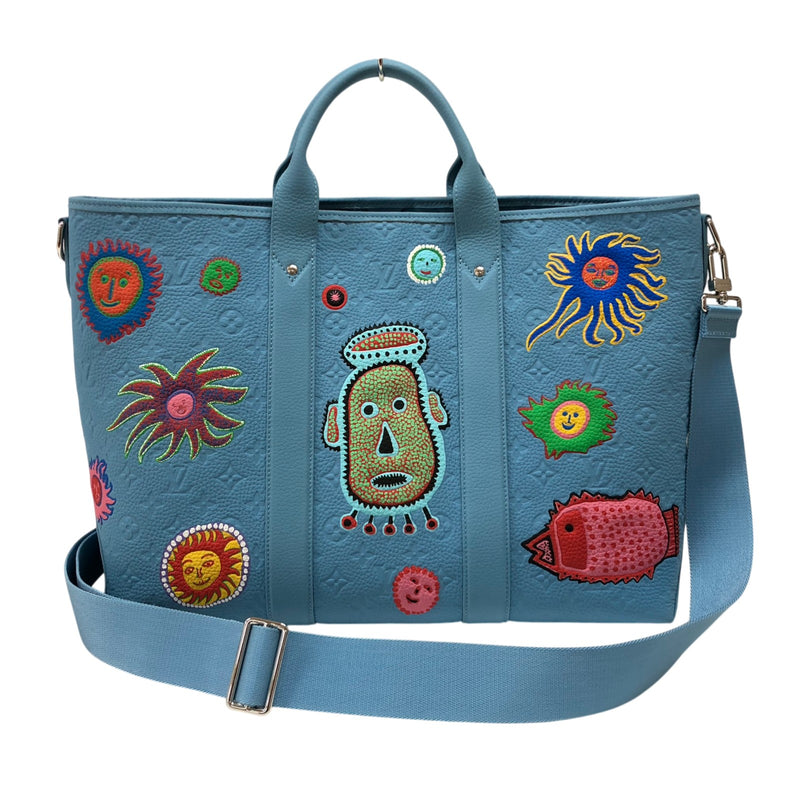 ルイ・ヴィトン LOUIS VUITTON ウィークエンド・トート 草間彌生