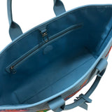 ルイ・ヴィトン LOUIS VUITTON ウィークエンド・トート 草間彌生 M21717 ブルー トリヨンレザー ユニセックス トートバッグ