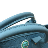 ルイ・ヴィトン LOUIS VUITTON ウィークエンド・トート 草間彌生 M21717 ブルー トリヨンレザー ユニセックス トートバッグ