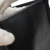 プラダ PRADA エンボスロゴ トートバッグ 1BA376 ブラック レザー レディース ハンドバッグ ショルダーバッグ