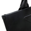 プラダ PRADA エンボスロゴ トートバッグ 1BA376 ブラック レザー レディース ハンドバッグ ショルダーバッグ