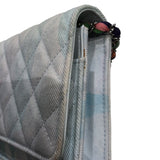 シャネル CHANEL マトラッセチェーンウォレット AP0250 マルチカラーシルバー金具 デニム レディース ショルダーバッグ