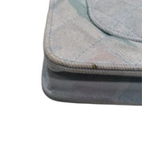 シャネル CHANEL マトラッセチェーンウォレット AP0250 マルチカラーシルバー金具 デニム レディース ショルダーバッグ