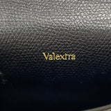 ヴァレクストラ VALEXTRA イジィデベルト ブラック カーフ レディース ウエストバッグ