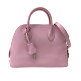 エルメス HERMES ボリード1923 25 B刻 モーヴシルベストル シルバー金具 エプソン レディース ハンドバッグ