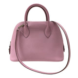 エルメス HERMES ボリード1923 25 B刻 モーヴシルベストル シルバー金具 エプソン レディース ハンドバッグ