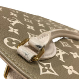 ルイ・ヴィトン LOUIS VUITTON オンザゴーMM M46060 カーキ モノグラム・アンプラントレザー レディース トートバッグ