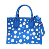 ルイ・ヴィトン LOUIS VUITTON オンザゴーPM 草間彌生 M46424 ブルー モノグラム・アンプラント・ドット レディース ハンドバッグ