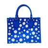 ルイ・ヴィトン LOUIS VUITTON オンザゴーPM 草間彌生 M46424 ブルー モノグラム・アンプラント・ドット レディース ハンドバッグ