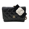 シャネル CHANEL マトラッセ ミニ チェーンウォレット AP1649　31番台 ブラック ゴールド金具 ラムスキン ラムスキン レディース ショルダーバッグ