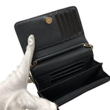 シャネル CHANEL マトラッセ ミニ チェーンウォレット AP1649　31番台 ブラック ゴールド金具 ラムスキン ラムスキン レディース ショルダーバッグ