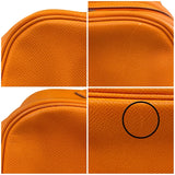エルメス HERMES サックアンヴィ36 ▢J刻印 オレンジ/シルバー金具 エプソン レディース ハンドバッグ