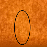 エルメス HERMES サックアンヴィ36 ▢J刻印 オレンジ/シルバー金具 エプソン レディース ハンドバッグ