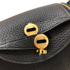 エルメス HERMES リンディミニ B刻 ブラック ゴールド金具 トリヨン レディース ショルダーバッグ