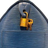 ルイ・ヴィトン LOUIS VUITTON スピーディ45 M43015 トレドブルー エピ レディース ハンドバッグ