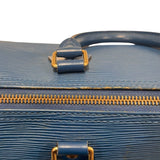 ルイ・ヴィトン LOUIS VUITTON スピーディ45 M43015 トレドブルー エピ レディース ハンドバッグ