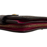 ルイ・ヴィトン LOUIS VUITTON コンパクト・ジップ M95188 ブラウン モノグラム・ぺルフォ レディース 二つ折り財布