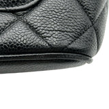 シャネル CHANEL 復刻トート A01804 7番台 ブラック ゴールド金具 キャビア レディース トートバッグ