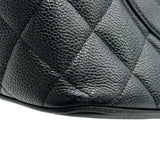 シャネル CHANEL 復刻トート A01804 7番台 ブラック ゴールド金具 キャビア レディース トートバッグ