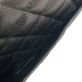 シャネル CHANEL マトラッセ ボストンバッグ A20997 8番台 ブラック ゴールド金具 キャビア レディース ハンドバッグ