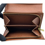 ルイ・ヴィトン LOUIS VUITTON ポルト モネ・ビエトレゾール M61730 ブラウン モノグラム レディース 二つ折り財布