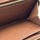 ルイ・ヴィトン LOUIS VUITTON ポルト モネ・ビエトレゾール M61730 ブラウン モノグラム レディース 二つ折り財布