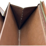 ルイ・ヴィトン LOUIS VUITTON ポルト モネ・ビエトレゾール M61730 ブラウン モノグラム レディース 二つ折り財布