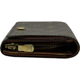 ルイ・ヴィトン LOUIS VUITTON ポルト モネ・ビエトレゾール M61730 ブラウン モノグラム レディース 二つ折り財布