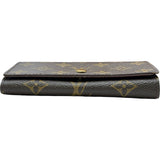 ルイ・ヴィトン LOUIS VUITTON ポルト モネ・ビエトレゾール M61730 ブラウン モノグラム レディース 二つ折り財布