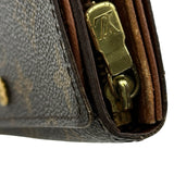 ルイ・ヴィトン LOUIS VUITTON ポルト モネ・ビエトレゾール M61730 ブラウン モノグラム レディース 二つ折り財布